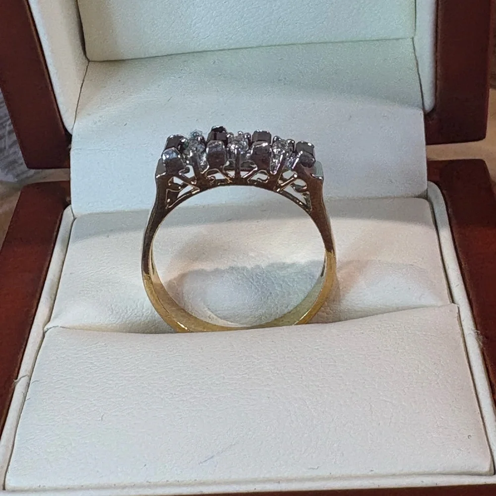 14K GF Red Gemstone Ring ❤️